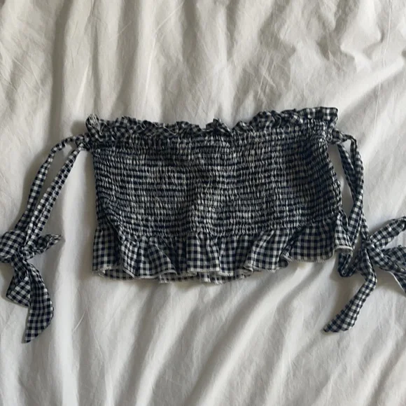 CHECKEDED RUFFLE SET - Picture 2 of 3